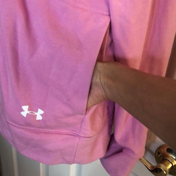 New Pink Under Armour Hoodie - Picture 2 of 5